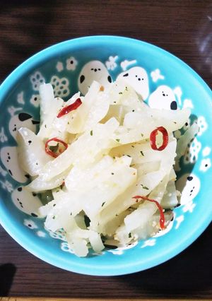 簡単大根のペペロンチーノうま～いよっ！-レシピのメイン写真
