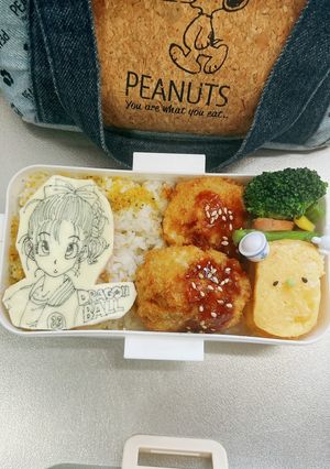 毎日高校男子弁当 ドラゴンボール-レシピのメイン写真