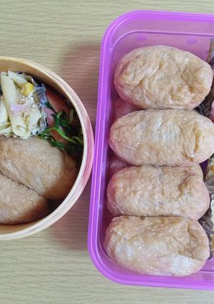 娘と息子のお弁当（7/11 木）-レシピのメイン写真