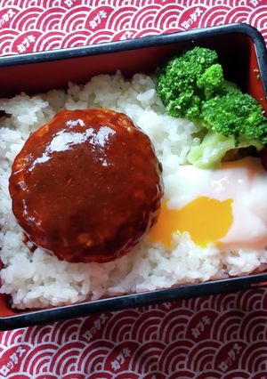 ハンバーグ重♪-レシピのメイン写真