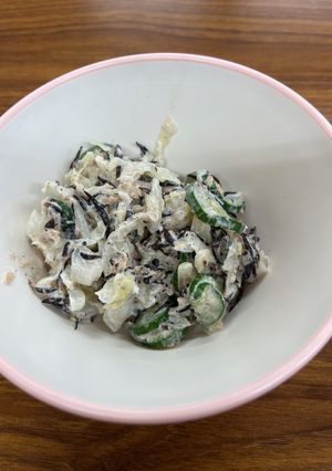 ひじきのマヨネーズ和え⭐︎給食メニュー-レシピのメイン写真
