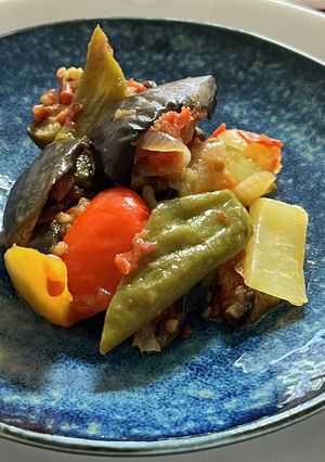 【野菜ソムリエ】賀茂なすのカポナータ風-レシピのメイン写真
