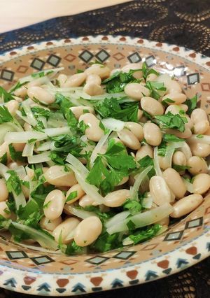 白いんげん豆のサラダ❀トルコ料理-レシピのメイン写真
