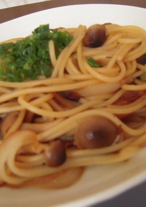 簡単♪おはしで和風きのこパスタ★-レシピのメイン写真