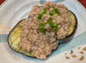 【野菜ソムリエ】賀茂なすの鶏肉あんかけ-レシピのメイン写真