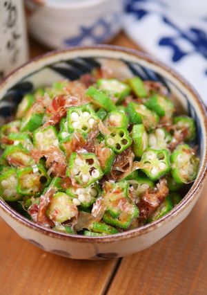 夏の簡単副菜☆オクラの美味しい食べ方1位-レシピのメイン写真