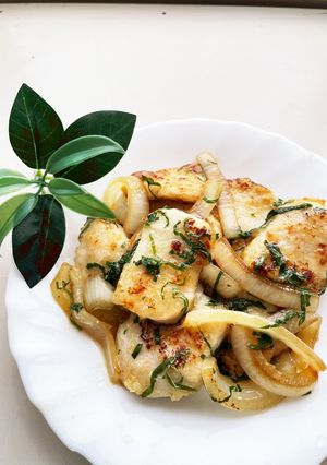 鶏むね肉の紫蘇レモン-レシピのメイン写真