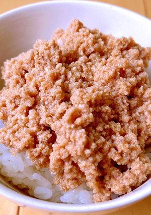【玄米酵母】【醤油麹】肉そぼろ-レシピのメイン写真
