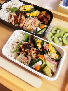 20240711娘ちゃん息子っちのお弁当-レシピのメイン写真