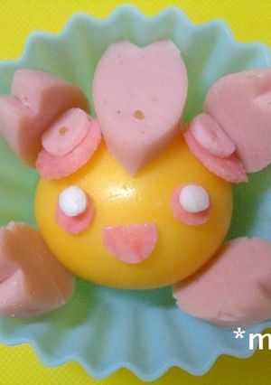 うずらdeチェリム（キャラ弁おかず）-レシピのメイン写真