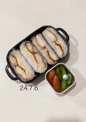 男子中学生のお弁当 335 @試合弁当-レシピのメイン写真