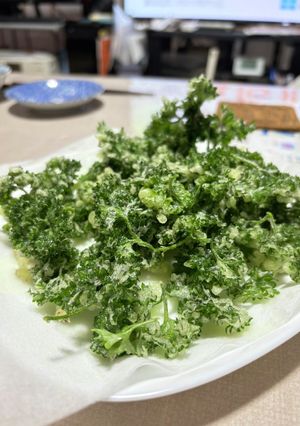 パセリ大量消費！パセリのサクサク天婦羅-レシピのメイン写真