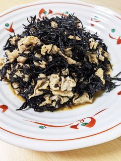 豚ひじき炒め-レシピのメイン写真