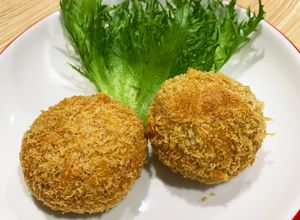 ホクホクうまぁ♪栗かぼちゃコロッケ-レシピのメイン写真