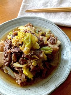 *ほったらかし*牛肉と白菜すき焼き風*-レシピのメイン写真