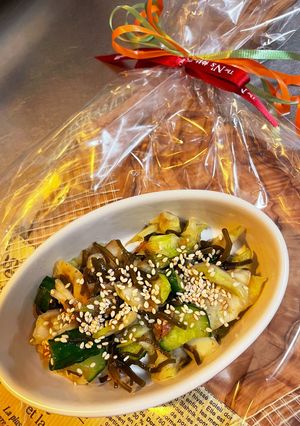 梅と昆布のあっさりおつまみ-レシピのメイン写真