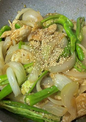 蒸し鶏の焼肉のタレ炒め-レシピのメイン写真