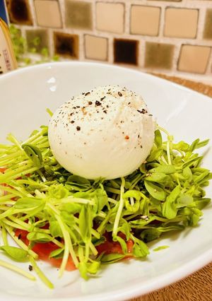 ブラータサラダ-レシピのメイン写真