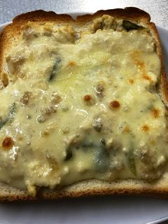 麻婆豆腐チーズトースト!-レシピのメイン写真