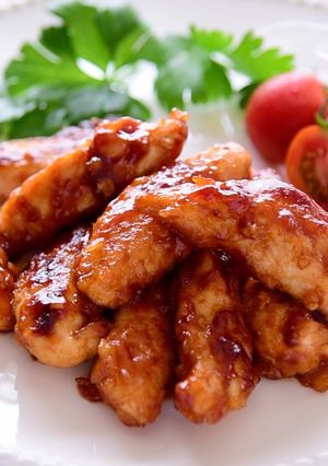 チキンの照りてりスティック*お弁当にも-レシピのメイン写真