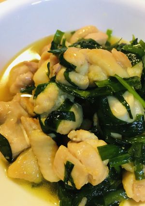 鶏ニラ●鶏肉＆ニラのしょうがーリック炒め-レシピのメイン写真