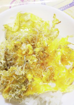 パパッと朝ごはん！じゃこ卵丼-レシピのメイン写真