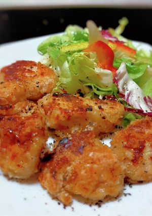 鶏むね肉のガーリックチキン-レシピのメイン写真