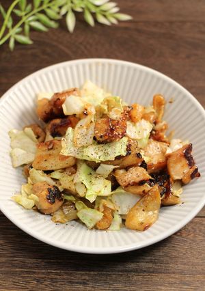 リメイク！焼とりキャベツ-レシピのメイン写真
