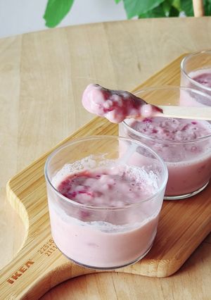 失敗?ホエーで爆速フルーチェ☆朝食おやつ-レシピのメイン写真