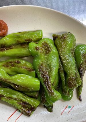 甘ーい！簡単！ピーマンの塩焼き-レシピのメイン写真