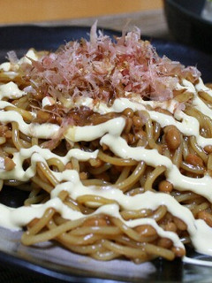 お手軽!納豆やきそば-レシピのメイン写真