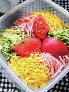 R6/7/12 冷やし中華弁当-レシピのメイン写真
