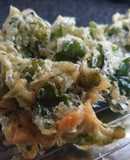 オカワカメのかき揚げ★冷たい麺類に併せて