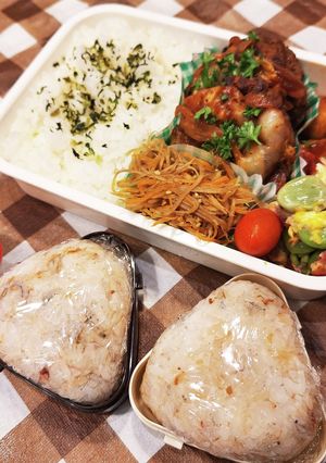 高１男子とパパの弁当240712-レシピのメイン写真
