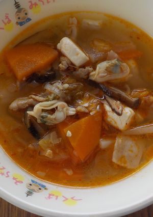 【給食】キムチスープ-レシピのメイン写真