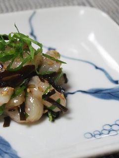 甘エビの塩昆布和え-レシピのメイン写真