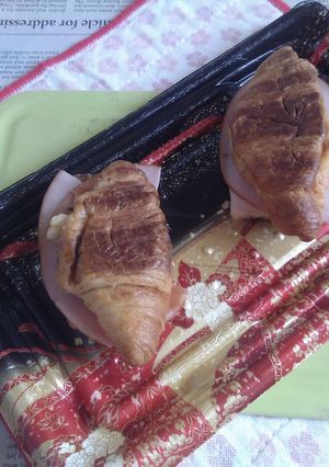 ロースハム＆チーズのプチホットサンド15-レシピのメイン写真
