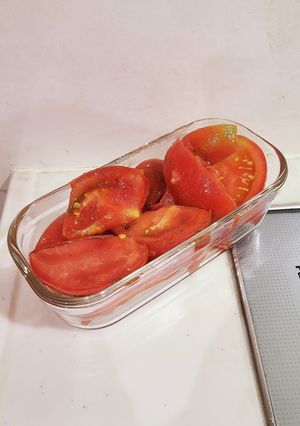 乳製品なし！トマトのカプレーゼ風！-レシピのメイン写真