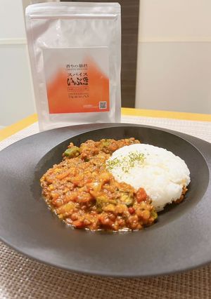 鯖缶とオクラのスパイスカレー-レシピのメイン写真