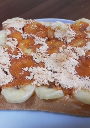 きな粉と蜂蜜で♪バナナトースト-レシピのメイン写真