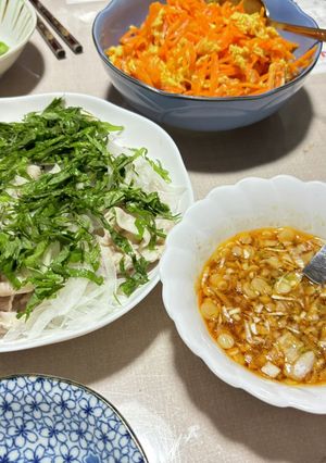 香味でお箸が止まらない豚しゃぶのタレ-レシピのメイン写真