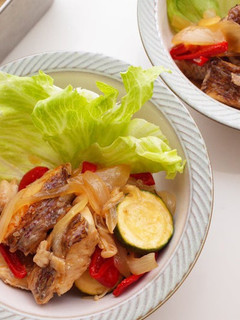 【火の国ぽん酢】白身魚と野菜マリネ-レシピのメイン写真