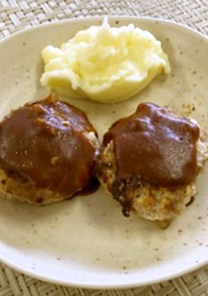 (やわらか食)豆腐ハンバーグ-レシピのメイン写真