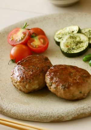 ◎青じそたっぷり!つくねバーグ◎-レシピのメイン写真