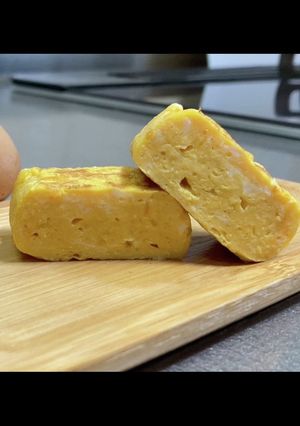 卵1個で簡単！巻かない卵焼き-レシピのメイン写真