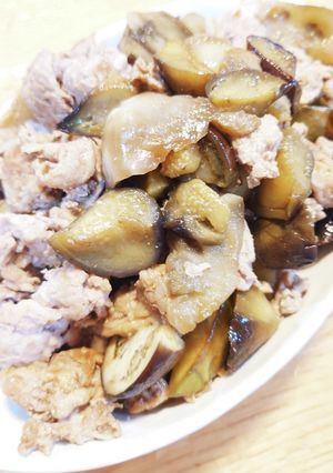 映えないけど!簡単ナス豚焼き-レシピのメイン写真