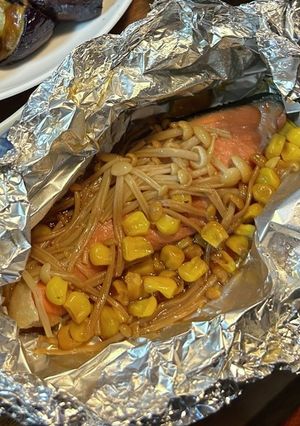 塩鮭のホイル焼き-レシピのメイン写真