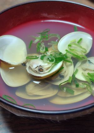 風味を生かす はまぐりのお吸い物-レシピのメイン写真