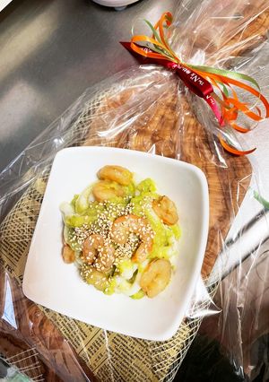 豆腐麺でアボカドワサビ冷製パスタ風-レシピのメイン写真
