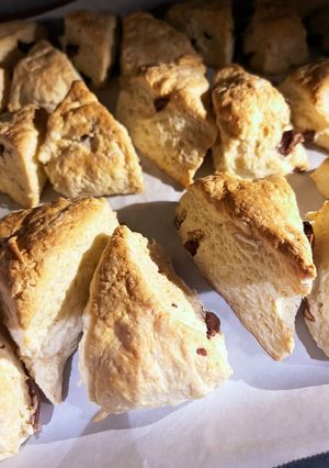 バター不要＊スタバ風＊チョコスコーン＊-レシピのメイン写真